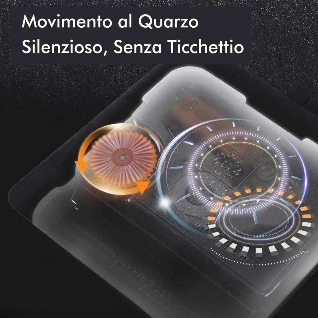 Orologio Scandinavo Minimalista Da Parete Con Struttura In Legno E Quarzo Silenzioso | Celestina