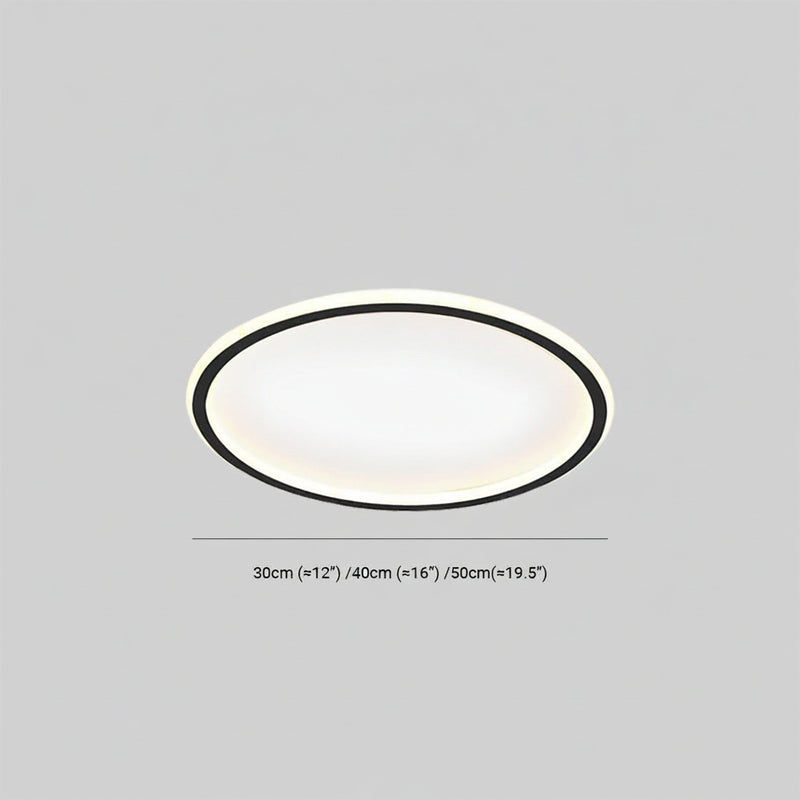 Plafoniera Rotonda Minimalista Moderna LED | Aluvenza