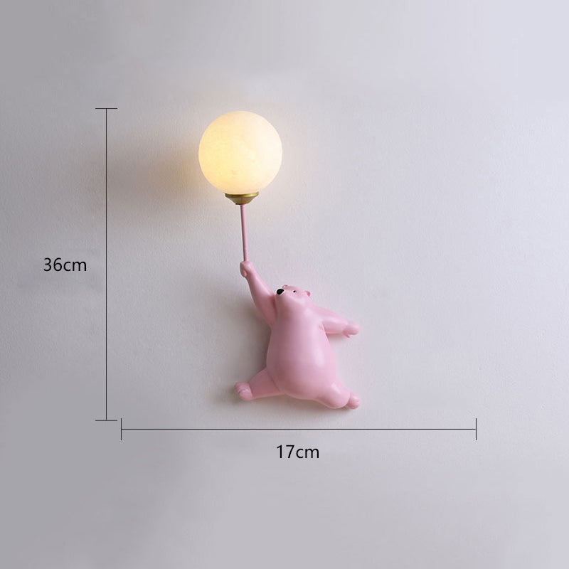 Lampada Parete LED Orso Polare Bambini | Fioralto