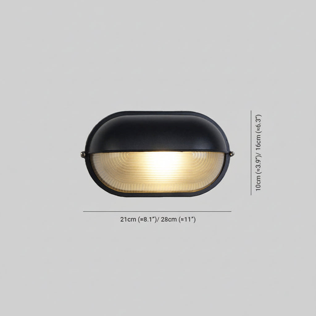 Applique LED Esterno Vintage Impermeabile Design Retrò | Pietradoro
