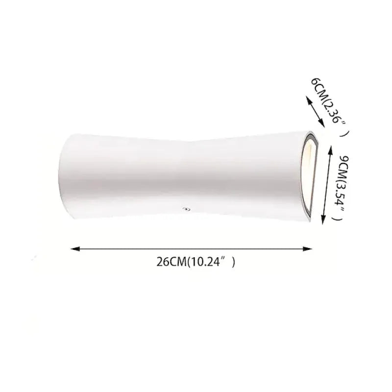 Lampada LED Esterna a Doppia Luce da Parete | Casabellaia