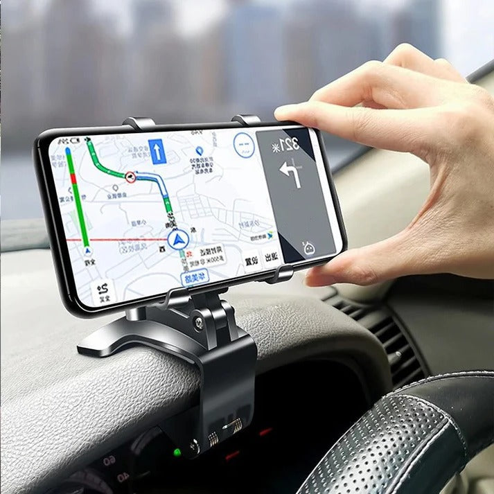 Rotazione 360° Montaggio Rapido Supporto Smartphone Auto | Casamelia