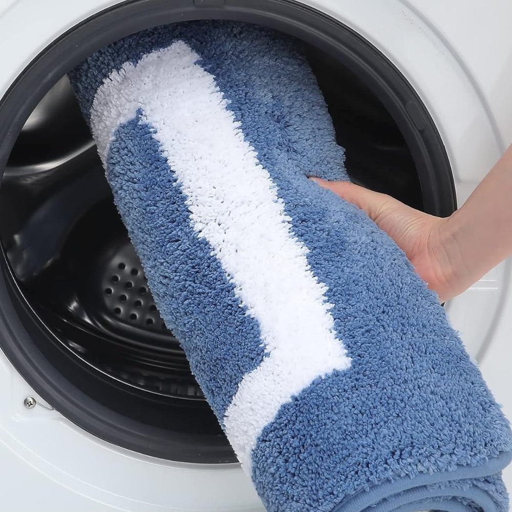 Tappetino Bagno Morbido Antiscivolo Rettangolare Stile Nordico Moderno | Morbivento