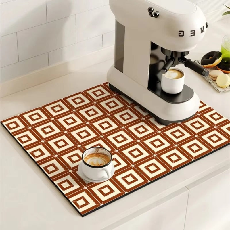 Tappetino Asciugapiatti Decorativo Antiscivolo Cucina | Ceramixa