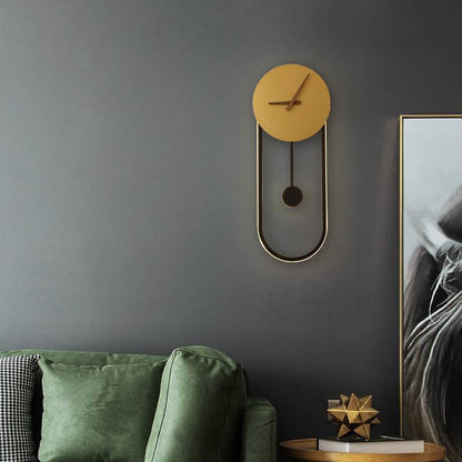 Lampada LED Circolare da Parete con Design Orologio | Bellavista