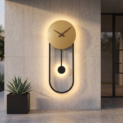 Lampada LED Circolare da Parete con Design Orologio | Bellavista