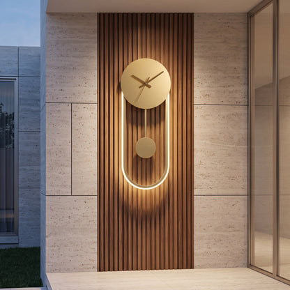 Lampada LED Circolare da Parete con Design Orologio | Bellavista