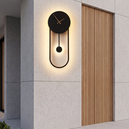 Lampada LED Circolare da Parete con Design Orologio | Bellavista