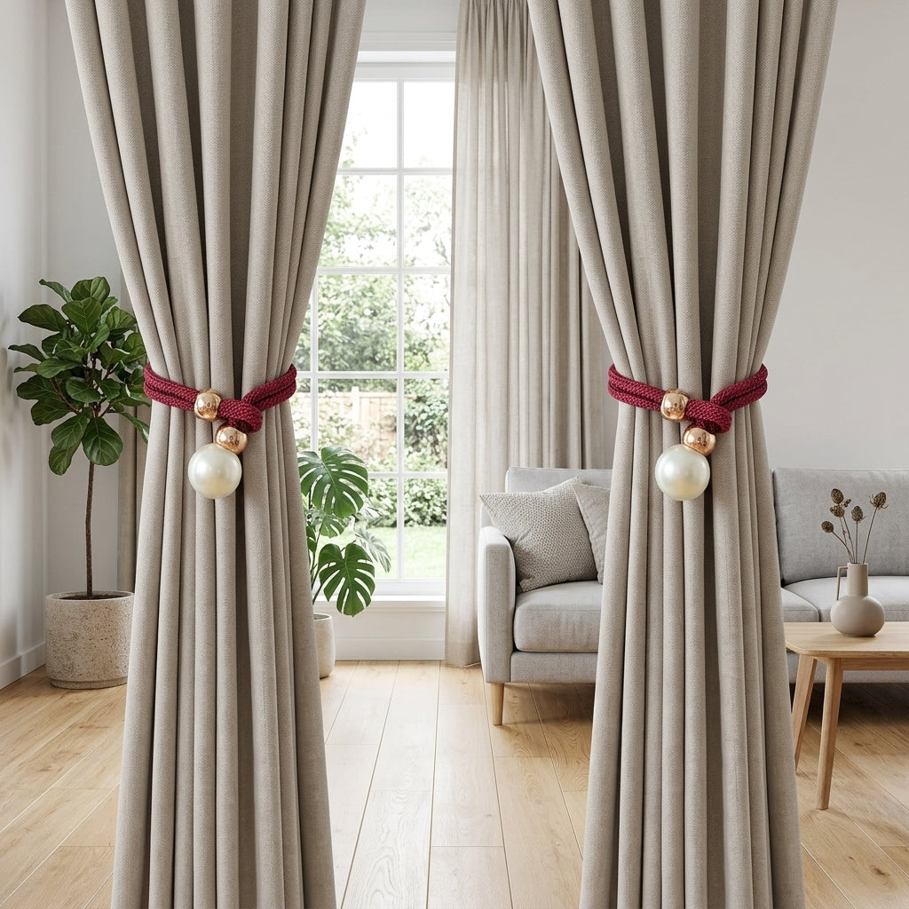 Fermatenda Intrecciato Regolabile con Perla Decorativa | Avelqis