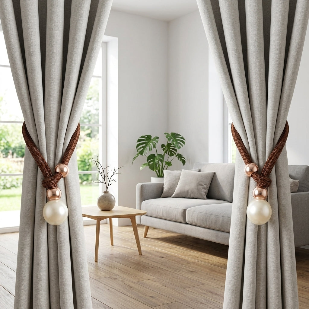 Fermatenda Intrecciato Regolabile con Perla Decorativa | Avelqis