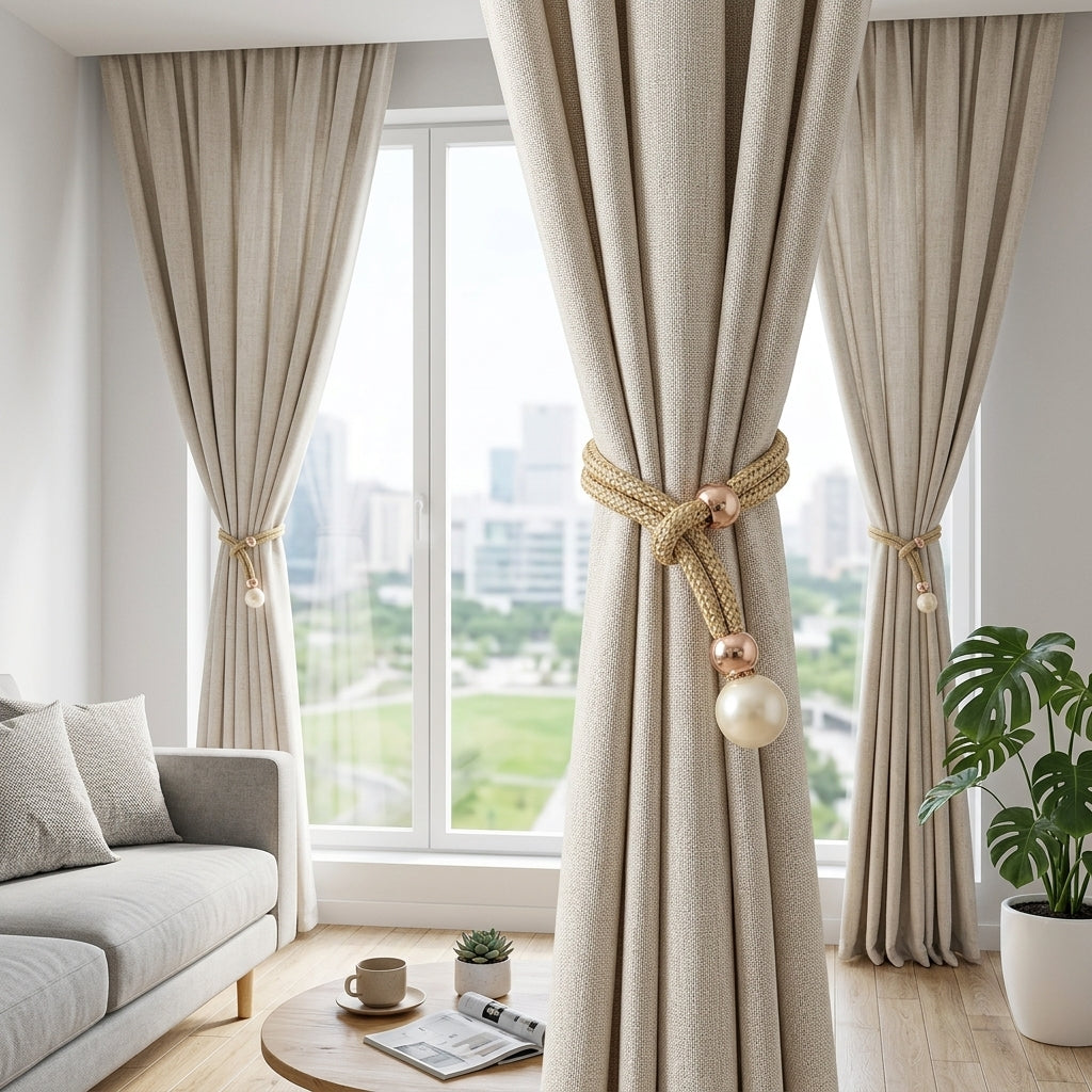 Fermatenda Intrecciato Regolabile con Perla Decorativa | Avelqis