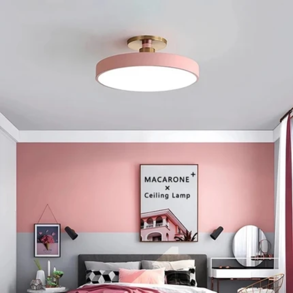 Lampada LED Rotonda da Soffitto Moderna a Montaggio Superficiale | Bellabelvedere
