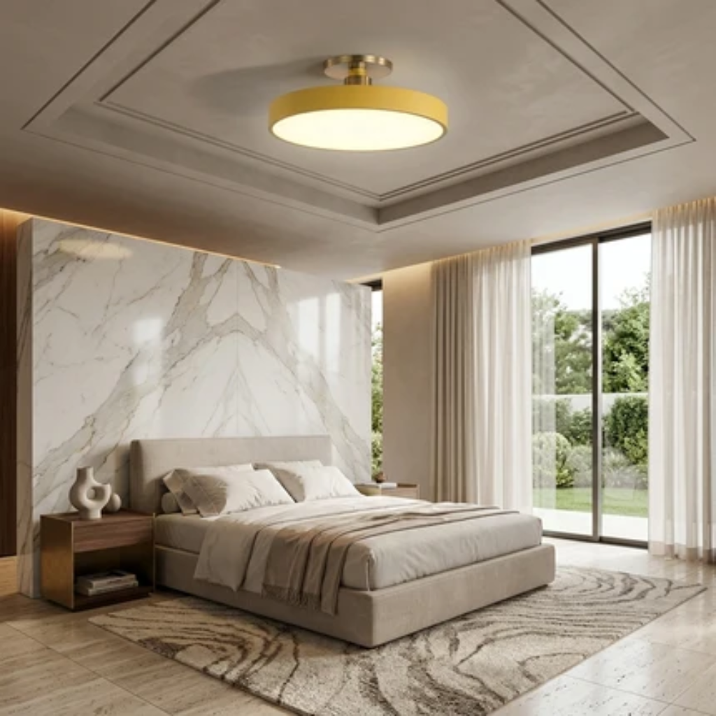 Lampada LED Rotonda da Soffitto Moderna a Montaggio Superficiale | Bellabelvedere