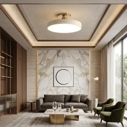 Lampada LED Rotonda da Soffitto Moderna a Montaggio Superficiale | Bellabelvedere