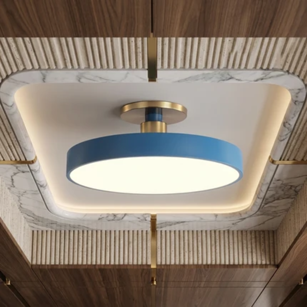 Lampada LED Rotonda da Soffitto Moderna a Montaggio Superficiale | Bellabelvedere