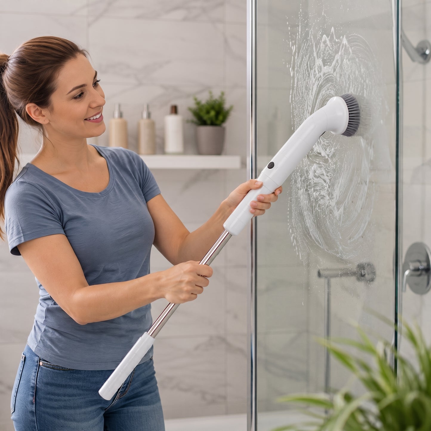 Spazzola Elettrica Multifunzione 8 in 1 per Pulizia | Veltrixon