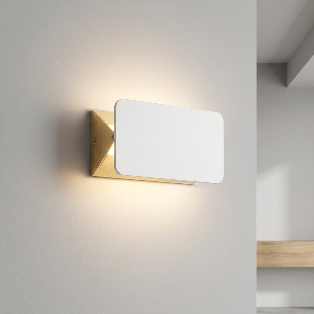 Lampada da Parete LED in Metallo Orientabile dal Design Minimalista | Dolcelina