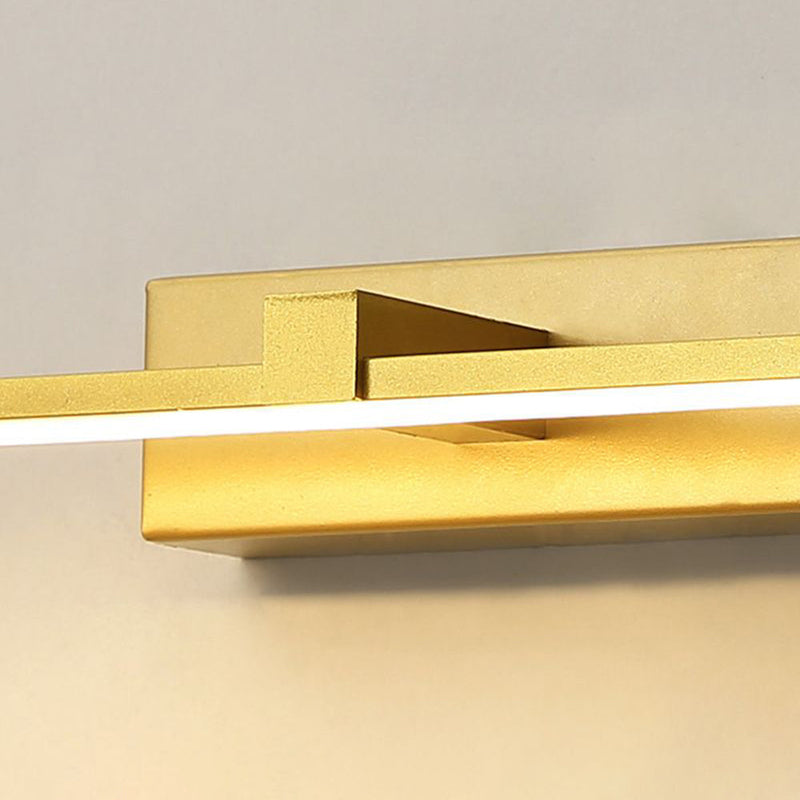 Lampada da Parete Lineare per Vanity con Design Esagonale per Bagno | Dolceriva