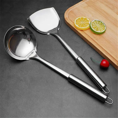 Set Utensili da Cucina in Acciaio Inox con Manico Ergonomico | Ferravico