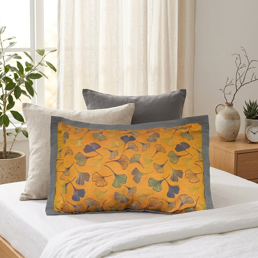 Federa Decorativa Floreale in Cotone per Cuscino Letto | Fiorensia