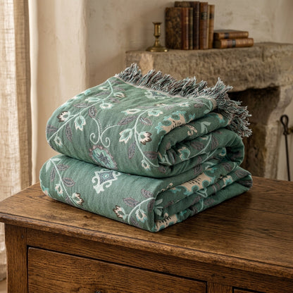 Coperta Mandala Reversibile Cotone Divano Letto Estiva | Bellafonte
