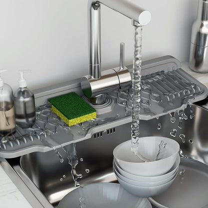 Tappetino Lavello Silicone Drenante Rubinetto Cucina Universale | Luminoro
