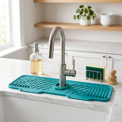Tappetino Lavello Silicone Drenante Rubinetto Cucina Universale | Luminoro