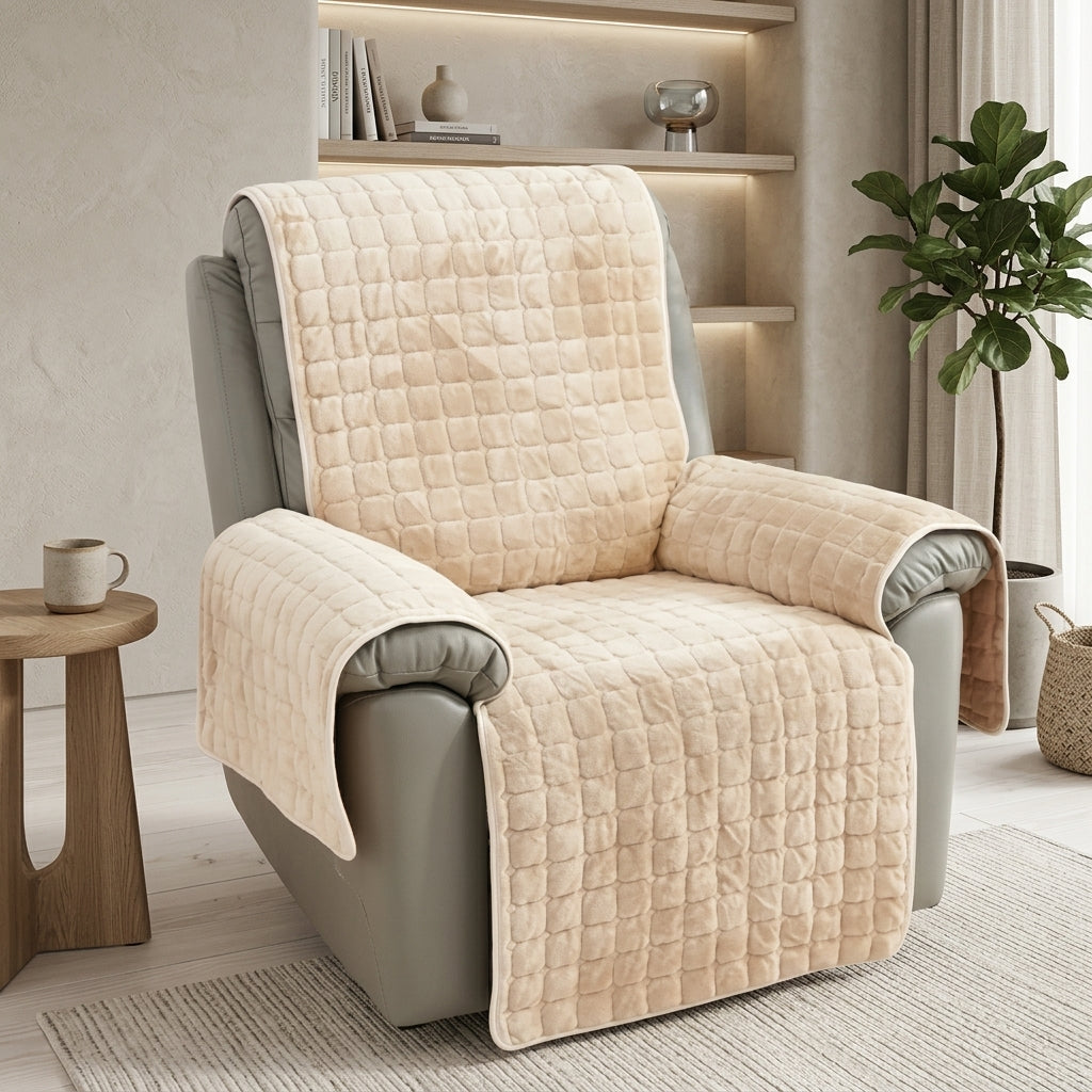 Copripoltrona Reclinabile Trapuntata Morbida Antiscivolo Elegante | Bellasera