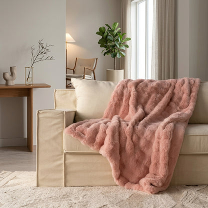 Coperta Morbida Effetto Pelliccia Reversibile Elegante | Casaloro