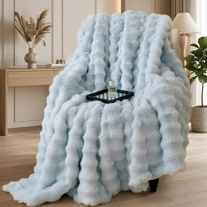 Coperta Morbida Effetto Pelliccia Reversibile Elegante | Casaloro