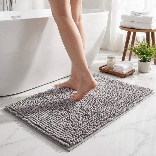Tappeto Bagno Chenille Morbido Assorbente Antiscivolo Lavabile | Bellamonte