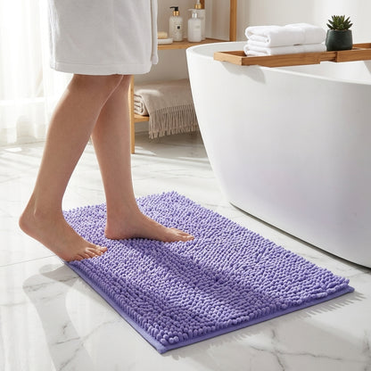Tappeto Bagno Chenille Morbido Assorbente Antiscivolo Lavabile | Bellamonte