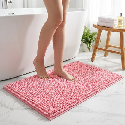 Tappeto Bagno Chenille Morbido Assorbente Antiscivolo Lavabile | Bellamonte