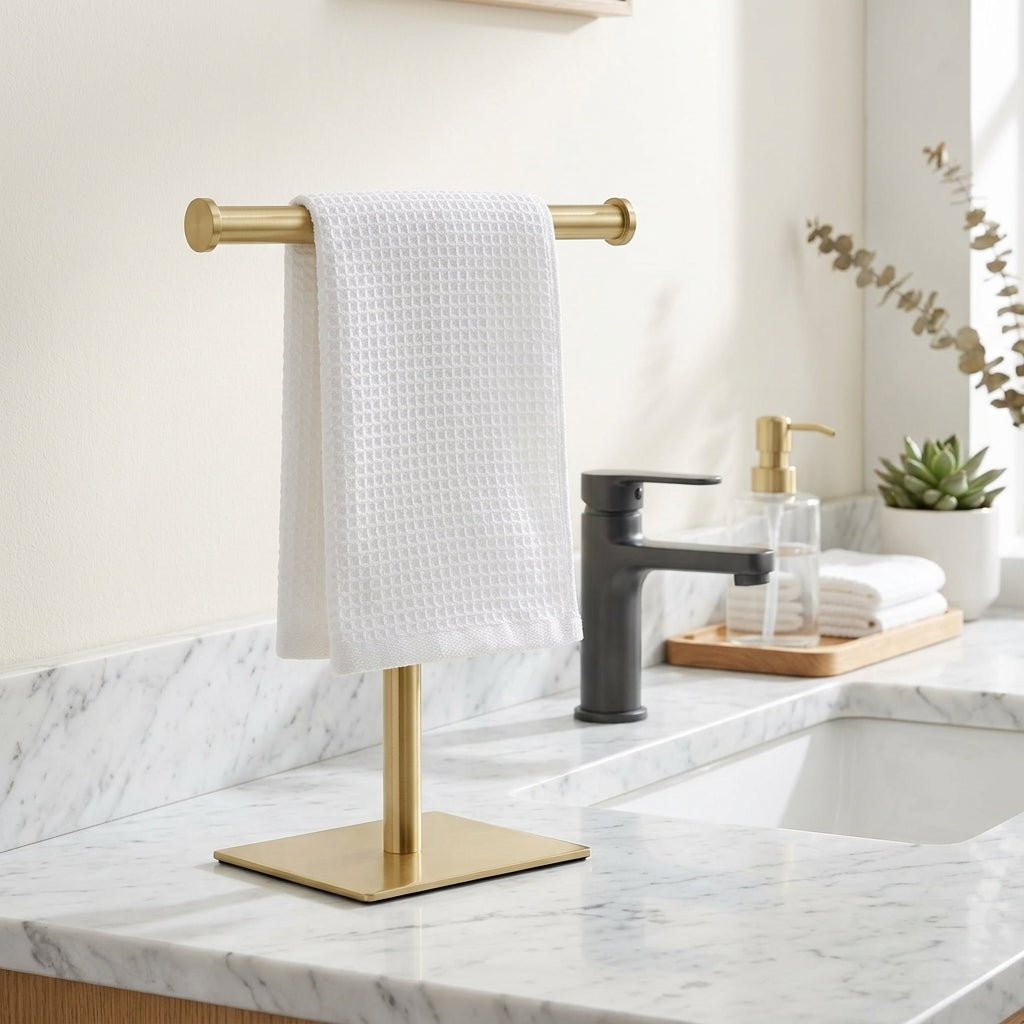 Freestanding da Bagno Porta Asciugamani da Piano Stabile | Vallanova