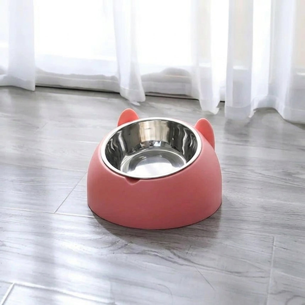 Design Inclinato per Gatti Antiscivolo Ciotola Rialzata | Pietradora