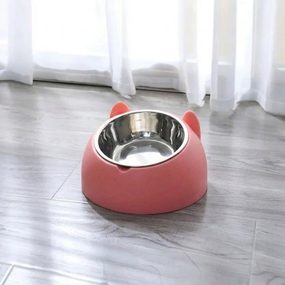 Design Inclinato per Gatti Antiscivolo Ciotola Rialzata | Pietradora