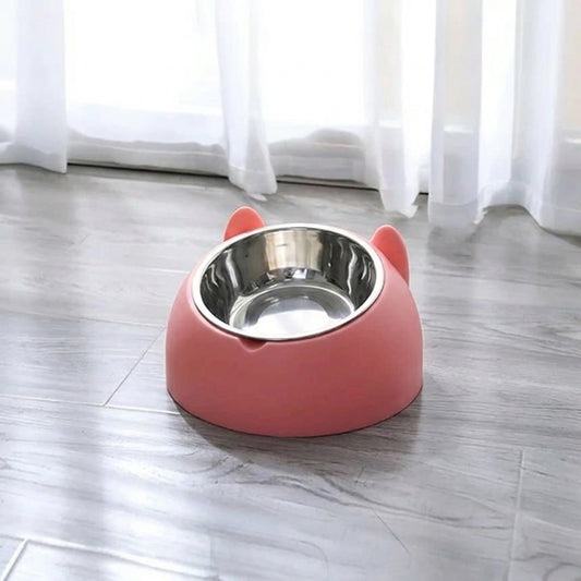 Design Inclinato per Gatti Antiscivolo Ciotola Rialzata | Pietradora
