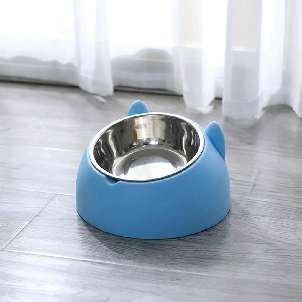 Design Inclinato per Gatti Antiscivolo Ciotola Rialzata | Pietradora