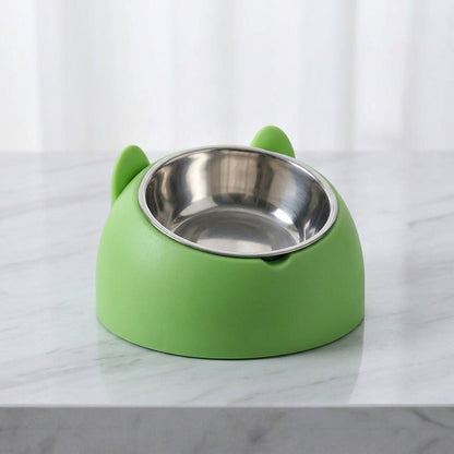 Design Inclinato per Gatti Antiscivolo Ciotola Rialzata | Pietradora