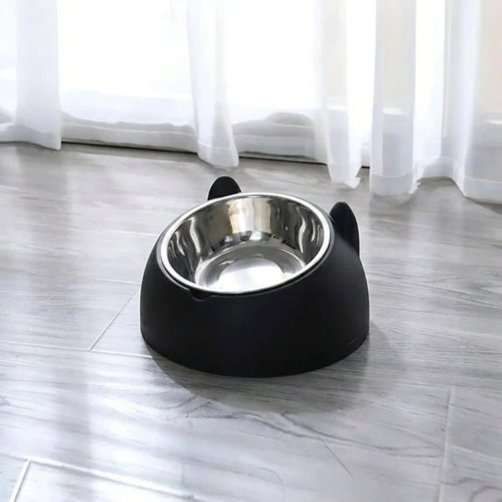 Design Inclinato per Gatti Antiscivolo Ciotola Rialzata | Pietradora