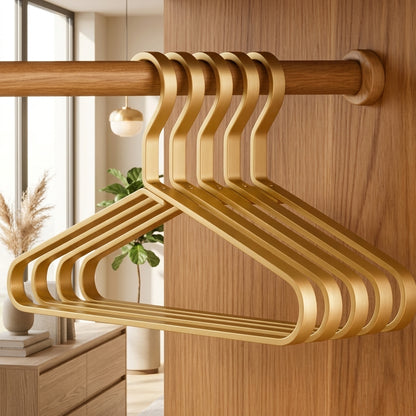 Set 4 Grucce Slim Antiscivolo in Metallo per Armadio | Belladolce