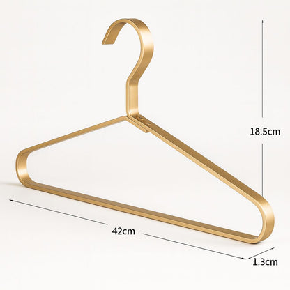 Set 4 Grucce Slim Antiscivolo in Metallo per Armadio | Belladolce