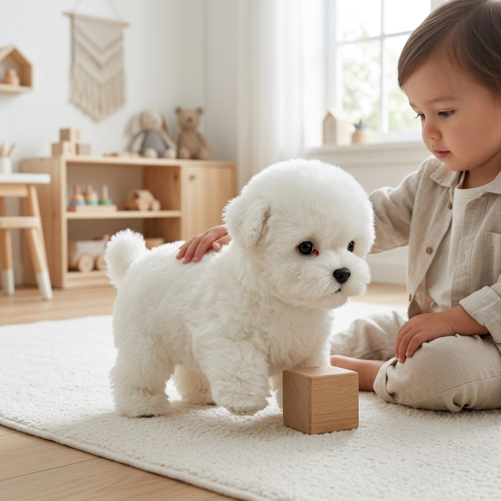 Cucciolo Robot Interattivo Cammina Abbaia e Risponde ai Suoni | Balenora