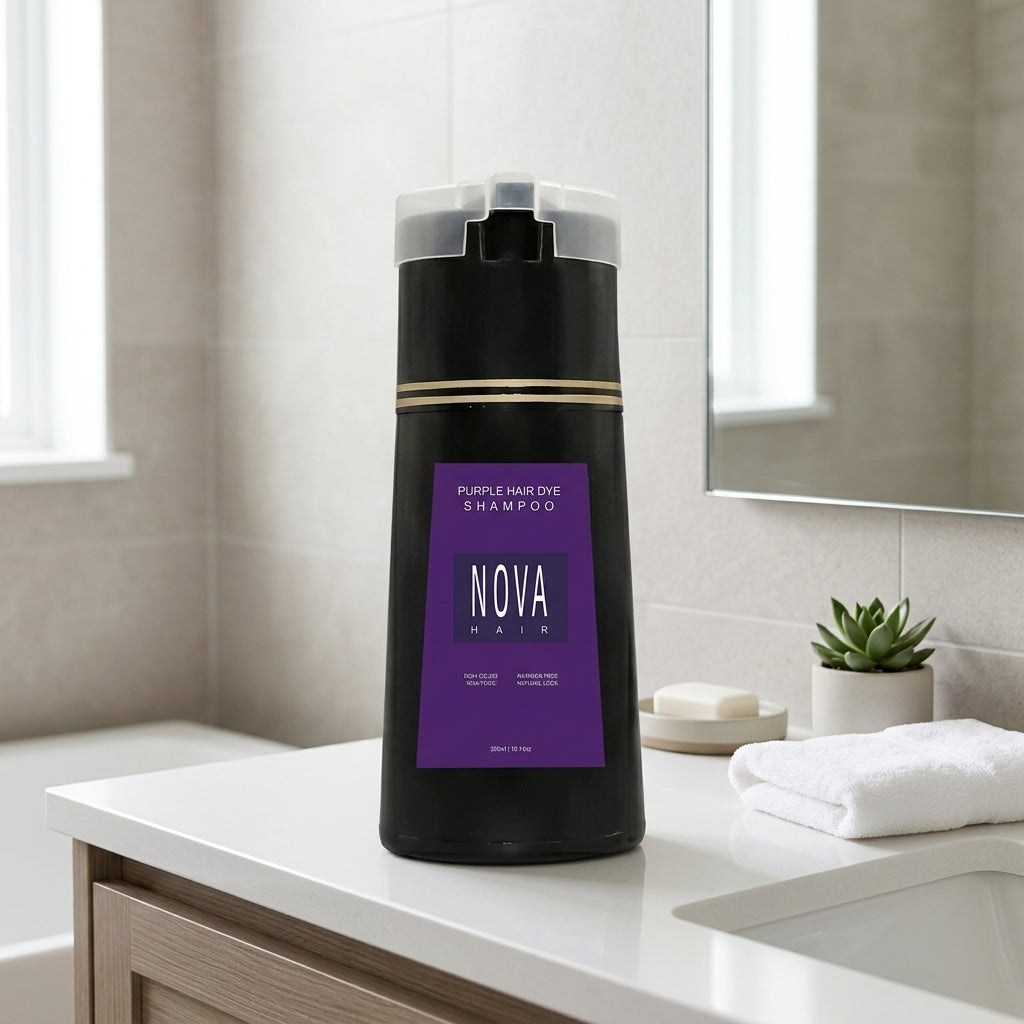 Shampoo Colorante per Capelli con Estratti Vegetali | Avelina