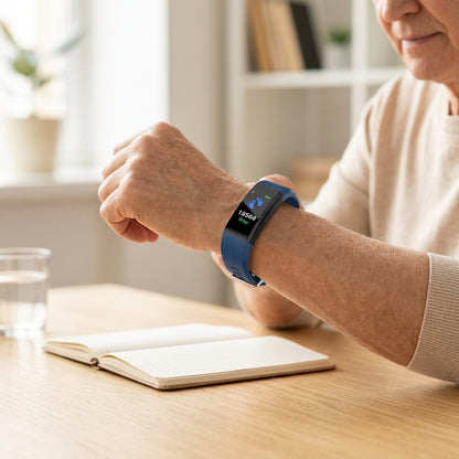 Smartwatch per Anziani Monitoraggio Salute Fitness Facile da Usare | Carbellina