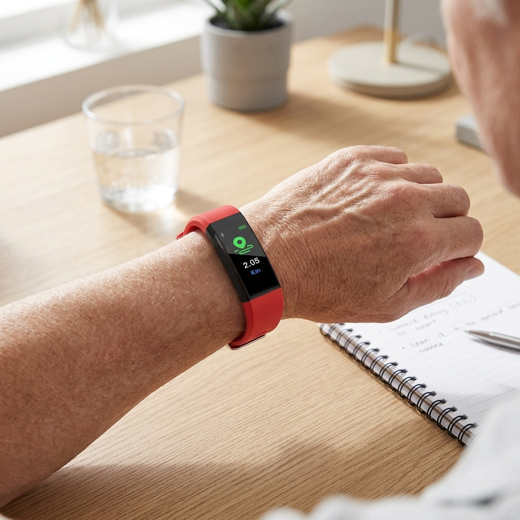 Smartwatch per Anziani Monitoraggio Salute Fitness Facile da Usare | Carbellina