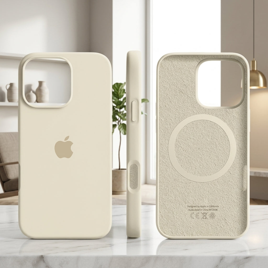 Cover in Silicone per iPhone Compatibile MagSafe Sottile Protettiva | Caravella