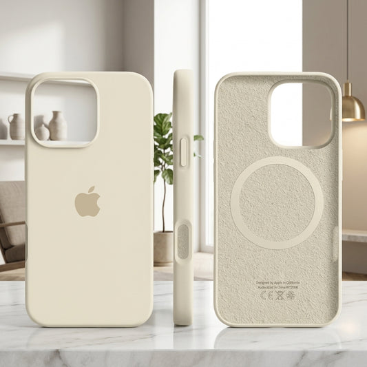 Cover in Silicone per iPhone Compatibile MagSafe Sottile Protettiva | Caravella
