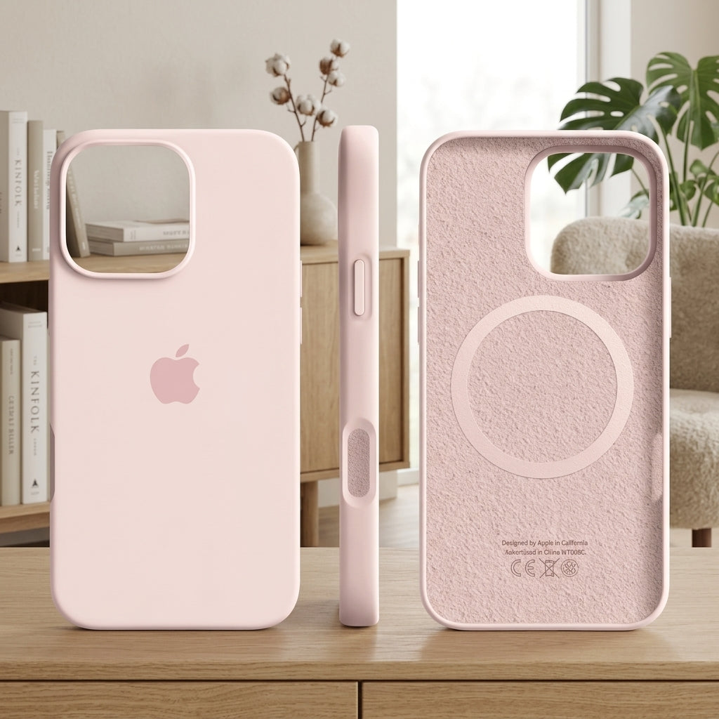 Cover in Silicone per iPhone Compatibile MagSafe Sottile Protettiva | Caravella
