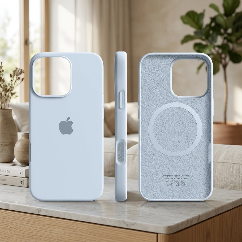 Cover in Silicone per iPhone Compatibile MagSafe Sottile Protettiva | Caravella